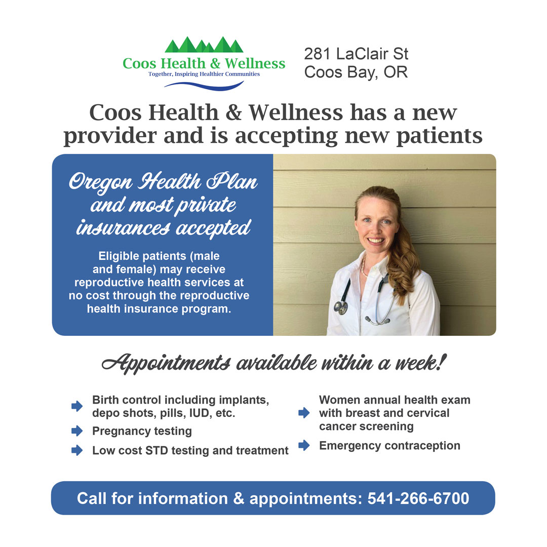 New Nurse Practitioner | Coos Health & Wellness