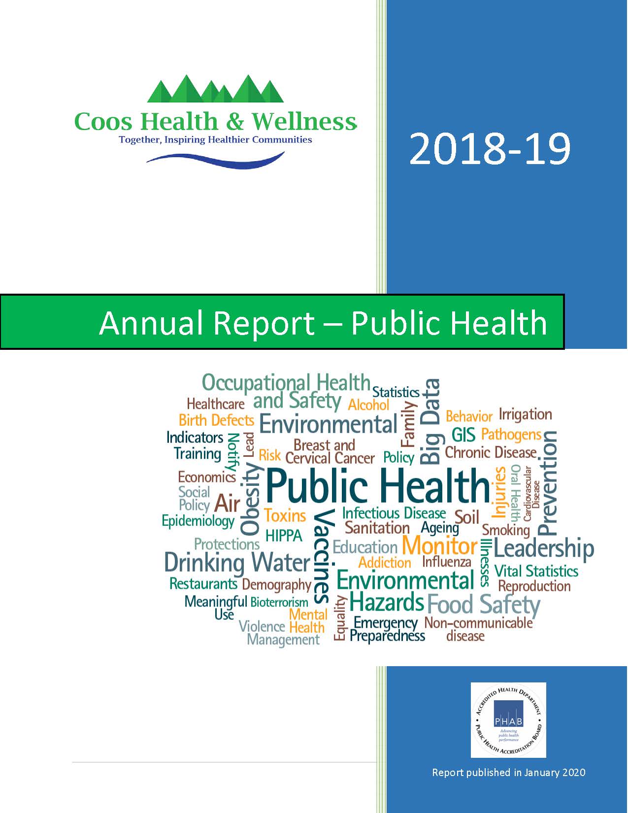 Annual Report 2018-2019 | Coos Health & Wellness